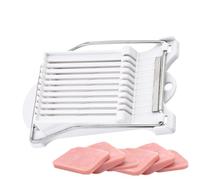 Cutter De Saucisses Sandwich En Acier Inoxydable - Coupe De Machine Découper Saucisse Sandwich | Cutter D'oeuf De Fil En Acier Inoxydable, Machine Découper Main Rapide Et Uniformément Fort