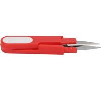 Cutter de sécurité Crosssist Clipper Snip coupe-fil forme U ciseaux de couture accessoires (rouge)