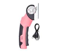 Cutter électrique | Outil de coupe rotatif avec verrouillage de sécurité et lumière LED - Électriques ergonomiques pour carton de garage, papeterie, cuir, menuiserie, cuisine, tapis