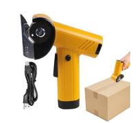 Cutter Électrique,Outils Portatifs Rechargeables Puissants Sans Fil avec Lumière LED | Coupeur Circulaire pour Tissu,Pour Tissu, Papier, Tapis, Carton, Fil, Câble, Emballage et Cuir