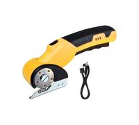 Cutter Électrique pour Carton | 320 RPM Cutter Mini Ergonomique avec Verrou Securite et LED,Ciseaux Electriques de Précision pour Atelier Cuisine Tapis Tissus Artisanat Carton