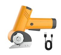 Cutter Électrique pour Carton | Batterie Rechargeable 2000mAh avec un Éclairage LED - 4V Cutter Électrique pour la Découpe du Carton,pour Tissu Artisanat Tapis Garage Bureau Travail Papier