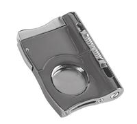 Cutter en acier inoxydable - Outil de poche avec 2 poinçons | Cutter avec libération à ressort | Cutter pour la plupart des tailles de