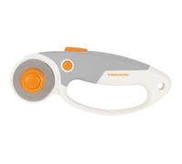Fiskars Cutter rotatif en titane 45 mm, poignée en boucle, pour droitier et gaucher, 1066047