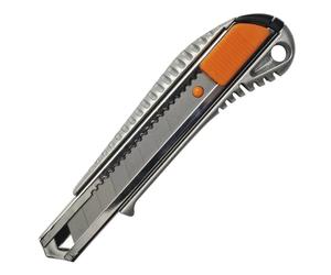 Cutter FISKARS métal Professionnel - 18mm - Vendu avec 1 lame