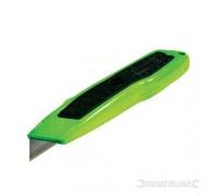 Cutter fluo Expert à lame rétractable 150 mm SILVERLINE 633460