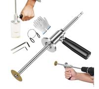 Cutter intérieur pour tubes - Kit de coupe réglable pour tubes intérieurs en PVC, machine ergonomique robuste pour bois, verre, cristal