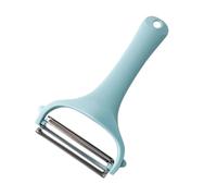 Cutter manuel à double lame avec mangue ergonomique - Ustensiles de cuisine pour chou, carottes et oignons - Idéal pour préparer des salades chatgpt à la maison