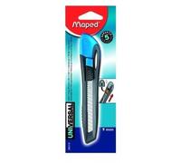 MAPED Cutter Universel plastique Lames 9 mm Coloris aléatoire