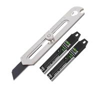 Cutter Multifonction,Outil Multifonction Rétractable | Cutter Utilitaire Avec Lame En Acier Inoxydable,Pour Tapis Papier Cuir Carton Étudiants Filles Adolescents Adultes Professionnels