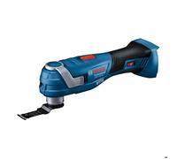 Bosch GOP 18V-34 Professional Cutter multifonction sans fil 18 V Starlock Plus + 1x batterie 4,0 Ah + chargeur + 17 pces. d'accessoires + L-Boxx