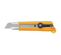 Cutter OLFA NH-1 - Professionnel - 25x0,7 mm - Confort Grip et Roue de Blocage