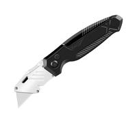 Cutter Pliant, Couteau Utilitaire À Changement Rapide, Manche Compact, 4 Lames Incluses(*1)