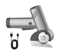 Cutter pour Boîtes en Carton,Batterie Rechargeable 2000mAh avec un Éclairage LED - Outil de Coupe Électrique 4V | Pour usage en garage, bureau, travail, construction, papier, tissu,