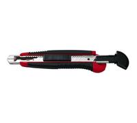 Cutter pro Auto-Load, lame: 18 mm, noir/rouge