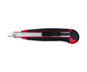 Cutter pro Auto-Load, lame: 9 mm, noir/rouge