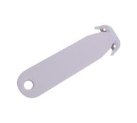Cutter Rétractable 4.6 Pouces - Cutter de Sécurité en Métal ABS à Double Tranchant, Ouvre-Paquet Compact | Outil en Carton à Disque pour Films de Voiture, Colis, Cartons et Sac à Outils