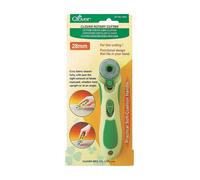 Cutter Rotatif 28 Mm "Soft Cushion" - Clover ¿ Précision Et Confort Pour Travaux De Couture Et Patchwork