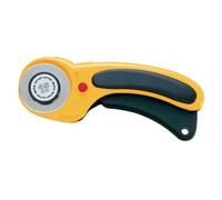 Cutter rotatif - OLFA - RTY-2DX - 45 mm - Lame circulaire - Bouton-poussoir de verrouillage