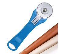 Cutter rotatif pour tissu - Cutter rotatif pour tissu en acier inoxydable | Cutter rotatif de 45 mm avec poignée ergonomique, cutter rotatif pour matelassage, roulette de coupe pour tissu