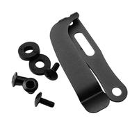 Cutter Sheath Clip, Stainless Steel Outdoor Tool, Metal Belt, Compact Cutter Case Pocket Clasp For Activities, Durable, Black, Versatile & Multi-Functional, Secure And Easy