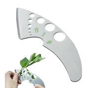 Cutter Végétarien, Taille - Ergonomic Modern Légumes Greens Peeler Stripper, Pour Vanille Portable Feuilles, Légumes Acier Inoxydable 7 | Multipurpose Outdoor Indoor Utility