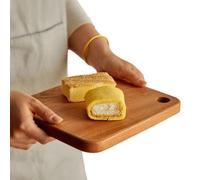 Cutting Board for Camping - Fruit Portable Wood Kitchen Chopping, Compact Timber Food Prep Platter, Wooden | Acacia Bamboo Walnut Block Tray Slab Carving Slicing Dicing Mincing Serving Cheese Charcute