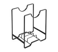 Cutting Board Holder, Plate and Bowl Organizer, Kitchen Counter Organization, Dish Drainer Rack, Kitchen Rack with Cutting Board, Small Dish Holder, Hollowed for Dish Organizer