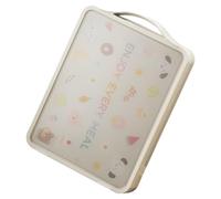 Cutting Board Stainless Steel, Household Chopping Board, Stain-Resistant Scratch-Proof Surfaced, 12,6 x 16,34 pouces, Ideal for Meal Prep Restaurant Hiking Camping Picnic Use