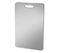 Cutting Board - Titanium Chopping Board | Cutting Boards For Kitchen | Double Sided Chopping Mat | Metal Choppiing Boards | Small Hangable Meat Fruit Bread Boarrd For Kitchen Cooking Home