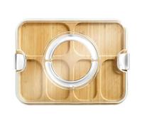 Cutting Boards for Kitchen, Wooden Board, Storage Container Serving Tray with Lid, for Charcuterie, Food, Cheese, Camping, Home, Outdoor, Party, Snack, Multi-Functional, Eco-Friendly