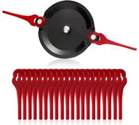 Cutting Disc with 20 Blades Compatible with Florabest Border Cutter FRTA 20 A1,FAT 18B2,FAT 18B3,Fixing Screws