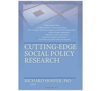 Cutting-edge Social Policy Research Richard Hoefer (Auteur)