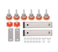Cutting Machine Foot Pads Stainless Steel PVC Non Slip Support Pad Set for Stable Working