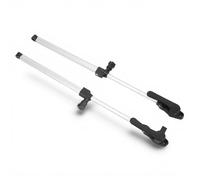 CUTULAMO Barre de Support de Fenêtre pour Camping-Car, Compas Fenêtre Caravane, 1 Paire de Vérins de Lève-Vitre Antirouille, 310-435 mm, Alliage Solide