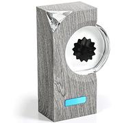 CUTYZ Dancing Ferrofluid Music Rhythm Lamp, Haut-Parleur Bluetooth à Fluide magnétique, Haut-Parleur ferrofluide Music Mate Sound Partner, Affichage ferrofluide, Cadeaux pour Adolescents Gray