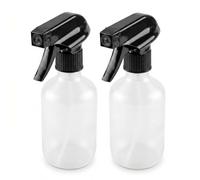 CUULANIX Lot de 2 Vaporisateur Bouteille Vide Rechargeable 300ml Plastique avec Tête Réglable, Flacon Pulvérisateur pour Jardin Plantes Nettoyage et Soin Cheveux