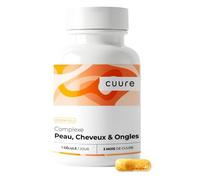 CUURE - Complexe Ceramosides™ - Huile de Pépins de Raisin - 60 Jours | Ceramosides™ lipide de blé et huile de pépins de raisin - Récolté en Italie, fabriqué en France