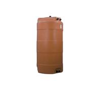 Cuve 300l Aérienne De Récupération D'eau - Réservoir Vertical Terracotta - Elbi Cv300