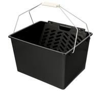 Cuve à Peinture de 15 litres, fabriquée en Plastique, idéale pour Peindre au Rouleau, avec Grille d'essorage.