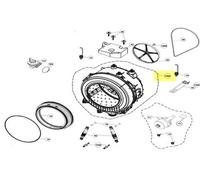 Beko - Cuve Complete Avec Palier - Ref: 2880600201