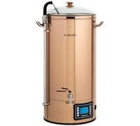 Klarstein Kit Biere a Faire Soi Meme, Kit de Brassage Bière Complet avec Cuve de Brassage de 3000W, 50L, Acier Inoxydable, Mode Automatique, Kit Fabrication Biere, Cuve de Fermentation, Kit Brasseur