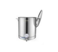 VEVOR Cuve de fermentation bière inox 60,6 L – Kit de brassage avec accessoires maison