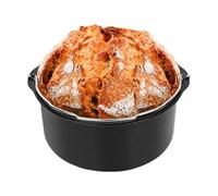 Cuve de cuisson à flux d'air - Four à convection prêt à l'emploi, bac à circulation d'air rapide - Plat de crise sans huile - Compagnon de cuisson sain pour les amateurs de cuisine - Pizza