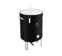 Royal Catering RCBM-60ICF Cuve de Fermentation 60 l 0-40 °C Acier Inoxydable avec Gaine Isolante Cuve de Fermentation bière Cuve de Fermentation en INOX