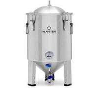 Cuve de Fermentation Klarstein Gärkeller Pro 15 litres Vanne de vidange de la levure - Acier inoxydable