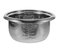 Cuve De Remplacement Pour Cuiseur À Riz En Acier Inoxydable 304 26.8X26.8X12.5Cm Bol IntéRieur Et Facile À Nettoyer Accessoire De Cuisine