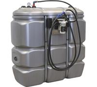 Cuve de stockage AdBlue PEHD double paroi 1500L avec kit station 230V + pistolet automatique DRAKKAR - 08096