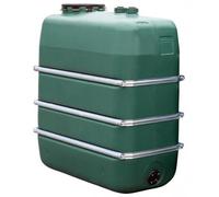 Cuve de stockage aérienne en polyéthylène 1 500 litres - Pour eaux pluviales - CEMO - 7650