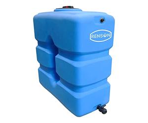 CUVE DE STOCKAGE VERTICALE PE ESPACE REDUIT 1000L PREEQUIPEE
